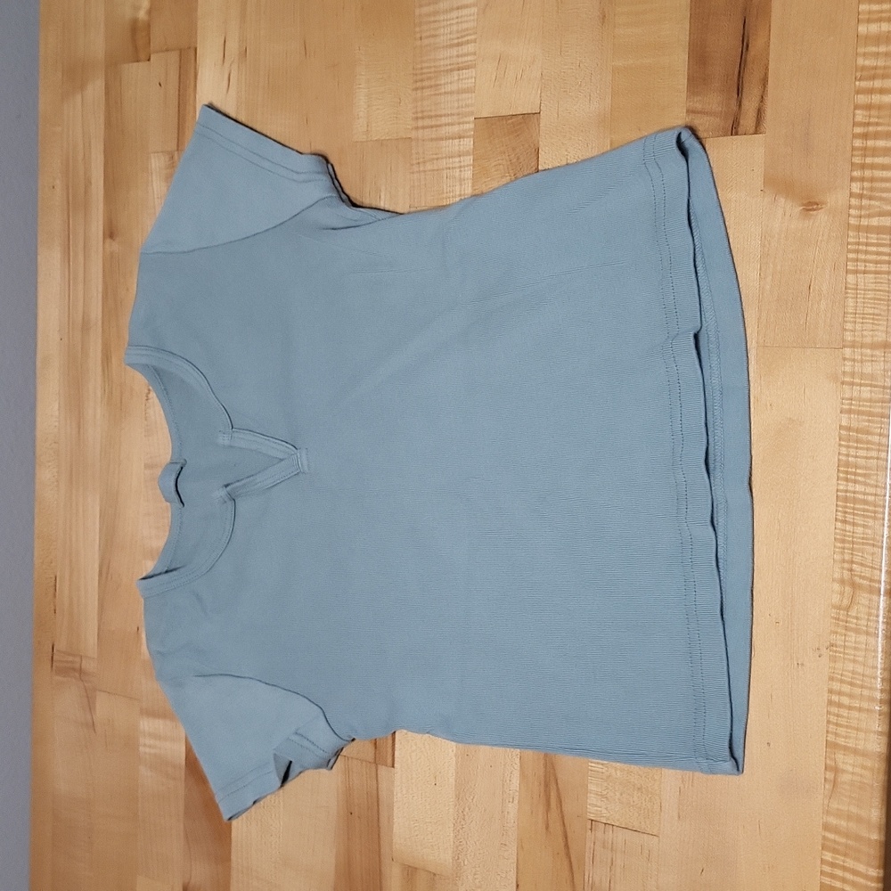 John Galt Periwinkle Short Sleeve Tee Shirt